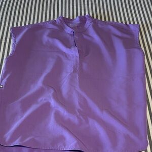 Purple figs women’s scrub top